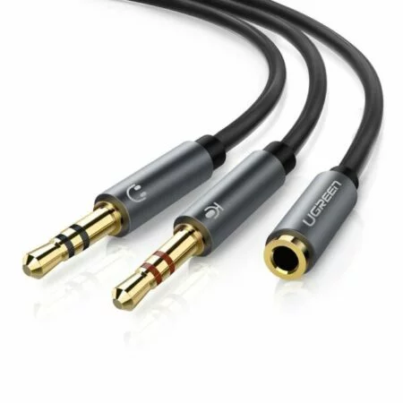 UGREEN 20899 3 5MM F M TO 2 MALE AUDIO CABLE Price In Pakistan