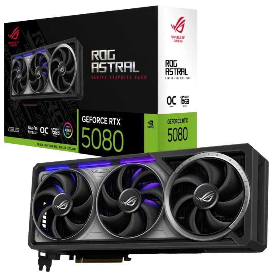 Asus ROG Astral GeForce RTX 5080 16GB OC