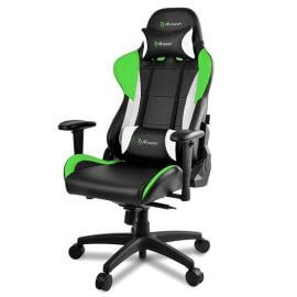 Arozzi Verona Pro V2 Premium Racing Style Gaming Chair with High Backrest Recliner Swivel Tilt Rocker and Seat Height Adjustment Green Price in Pakistan