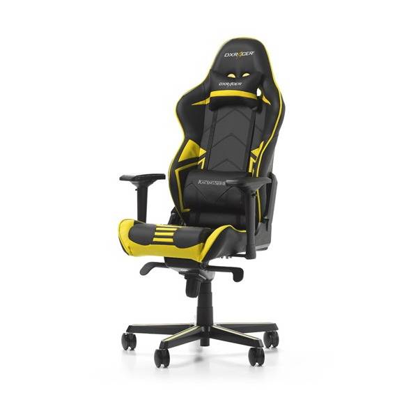  DX  Racer  Racing Series Gaming Chair  Color Black Yellow 