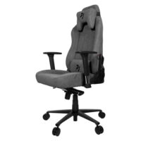 Arozzi Vernazza Soft Fabric Gaming Chair Ash Gray 01