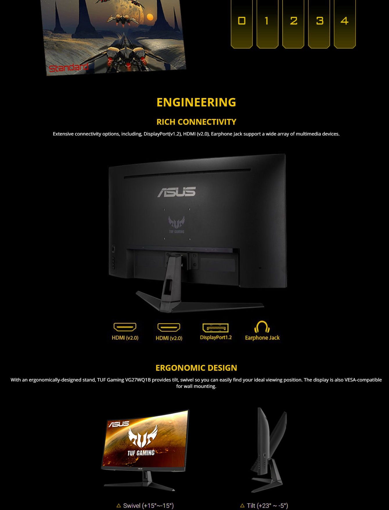 Asus tuf gaming vg27wq1b настройка