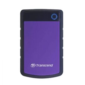 Transcend StoreJet 25H3B 1TB USB 3.0 Portable Hard Drive - Purple