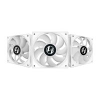 Lian Li ST120 ADDRESSABLE RGB 120MM WHITE FAN WITH CONTROLLER TRIPLE PACK 02