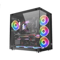 Xigmatek Aquarius Plus 7X CY120 ARGB Fans Pre Installed Gaming Case Black Price in Pakistan