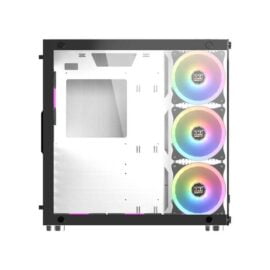 Xigmatek Aquarius Plus 7X CY120 ARGB Fans Pre Installed Gaming Case White Price in Pakistan 02