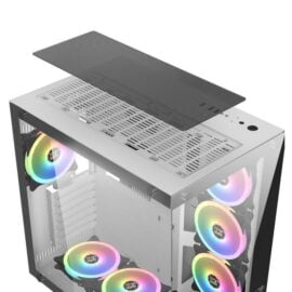 Xigmatek Aquarius Plus 7X CY120 ARGB Fans Pre Installed Gaming Case White Price in Pakistan 15