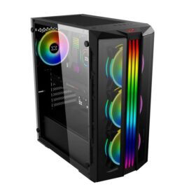 Xigmatek Triple X 4X CY120 ARGB Fans Pre Installed Gaming Case Price in Pakistan 01