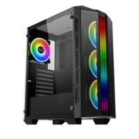 Xigmatek Triple X 4X CY120 ARGB Fans Pre Installed Gaming Case Price in Pakistan 02