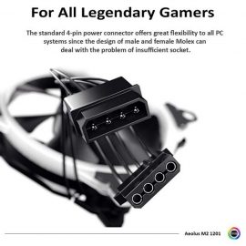 Gamdias Aeolus M2 1201 ARGB Chassis Radiator Fan Price in Pakistan 3