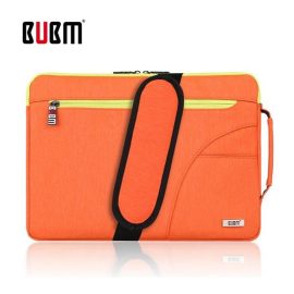 BUBM Fashion Shoulder Bag Laptop Sleeve Handbag Brief Case Orange Price in Pakistan