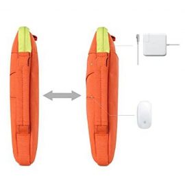 BUBM Fashion Shoulder Bag Laptop Sleeve Handbag Brief Case Orange Price in Pakistan 2