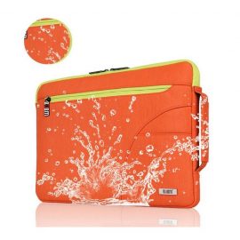 BUBM Fashion Shoulder Bag Laptop Sleeve Handbag Brief Case Orange Price in Pakistan 4