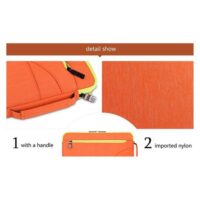 BUBM Fashion Shoulder Bag Laptop Sleeve Handbag Brief Case Orange Price in Pakistan 5