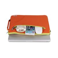 BUBM Fashion Shoulder Bag Laptop Sleeve Handbag Brief Case Orange Price in Pakistan 7