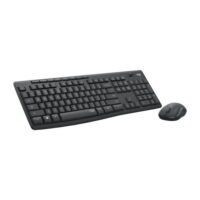 Logitech MK295 Silent Wireless Combo Keyboard Mouse Graphite Price in Pakistan 02