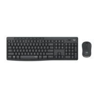 Logitech MK295 Silent Wireless Combo Keyboard Mouse Graphite Price in Pakistan