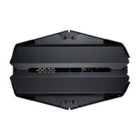 LIAN LI Odyssey X Silver Tempered Glass on the Left and Right Sides Aluminum Full Tower Gaming Computer Case Black 12