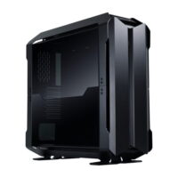 LIAN LI Odyssey X Silver Tempered Glass on the Left and Right Sides Aluminum Full Tower Gaming Computer Case Black