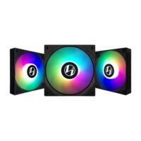 Lian Li ST120 ADDRESSABLE RGB 120MM BLACK FAN WITH CONTROLLER TRIPLE PACK Price in Pakistan 05