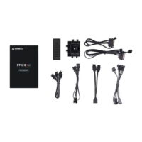 Lian Li ST120 ADDRESSABLE RGB 120MM BLACK FAN WITH CONTROLLER TRIPLE PACK Price in Pakistan 10
