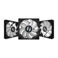 Lian Li ST120 ADDRESSABLE RGB 120MM BLACK FAN WITH CONTROLLER TRIPLE PACK Price in Pakistan