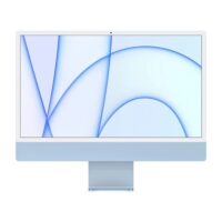 Apple 24 iMac with M1 Chip Mid 20214480 x 2520 Retina Display 8GB 256GB SSD 2 x Thunderbolt Blue Price in Pakistan ZahComputers