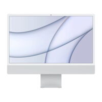 Apple 24 iMac with M1 Chip Mid 20214480 x 2520 Retina Display 8GB 256GB SSD 2 x Thunderbolt Silver Price in Pakistan ZahComputers