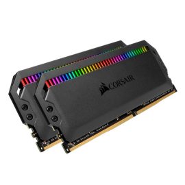 CORSAIR DOMINATOR® PLATINUM RGB 16GB 2 x 8GB DDR4 DRAM 3200MHz C16 Memory Kit – Black Price in Pakistan ZahComputers 01