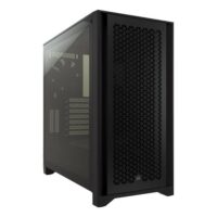 Corsair 4000D Airflow CC 9011200 WW Black Steel Plastic Tempered Glass ATX Mid Tower Computer Case Price in Pakistan ZahComputers
