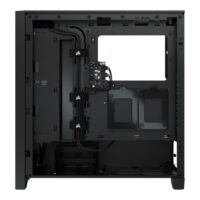 Corsair iCUE 4000X RGB Black Steel Plastic Tempered Glass ATX Mid Tower Computer Case Price in Pakistan ZahComputers 03