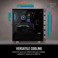 Corsair iCUE 465X RGB Mid Tower ATX Smart Case Black Price in Pakistan ZahComputers 05