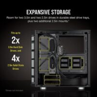 Corsair iCUE 465X RGB Mid Tower ATX Smart Case Black Price in Pakistan ZahComputers 06