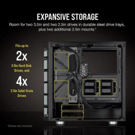 Corsair iCUE 465X RGB Mid Tower ATX Smart Case Black Price in Pakistan ZahComputers 06