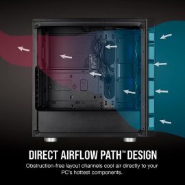 Corsair iCUE 465X RGB Mid Tower ATX Smart Case Black Price in Pakistan ZahComputers 07