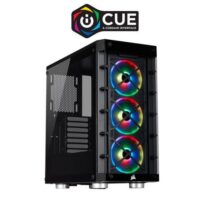 Corsair iCUE 465X RGB Mid Tower ATX Smart Case Black Price in Pakistan ZahComputers