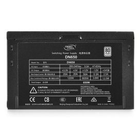 DeepCool DN650 650W 80 PLUS 230V EU Certified – Up to 85 Efficiency Price in Pakistan ZahComputers 03