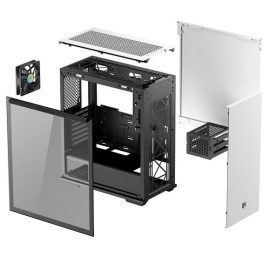 DeepCool GamerStorm Macube 310P ATX Mid Tower Cabinet with Tempered Glass Side Panel White Price in Pakistan ZahComputers 08