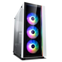 DeepCool Matrexx 55 V3 ADD RGB 3F Full Sized Tempered Glass With 3 Fans White Price in Pakistan ZahComputers 1
