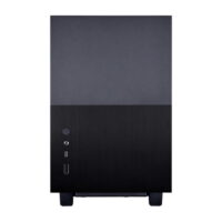 LIAN LI Q58 Black Color SPCC Aluminum Tempered Glass Mini Tower Computer Case Price in Pakistan ZahComputers01