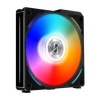 LIAN LI UNI Fan AL120 ARGB PWM 120mm Cooling Fan with Controller Pack of 3 Black Price in Pakistan ZahComputers 01