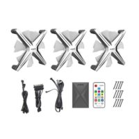 lseye Xtreme X12 Kit Adjustable RGB 3 PCS With Remote Control Price in Pakistan ZahComputers White 05