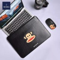 WiWU Paul Frank SKIN PRO Sleeve 13 Inch Universal PU Leather Office Laptop Briefcasefor Macbook Price in Pakistan 03