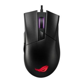 ASUS ROG Gladius II Core Lightweight Ergonomic Wired Optical Gaming Mouse with 6200 dpi Sensor ROG exclusive Switch socket Design and Aura Sync Lighting Price in Pakistan Zahcomputers