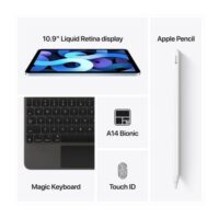 Apple 10.9 iPad Air 4th Gen 64GB Wi Fi Only Sky Blue Price in Paksitan ZahComputers 02