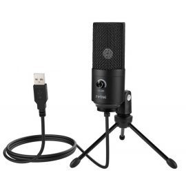 Fifine K669B Cardioid USB Condenser Microphone with Tripod Price in Pakistan ZahComputers 01