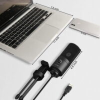 Fifine K669B Cardioid USB Condenser Microphone with Tripod Price in Pakistan ZahComputers 04