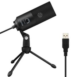 Fifine K669B Cardioid USB Condenser Microphone with Tripod Price in Pakistan ZahComputers
