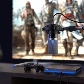 Fifine K670 USB Mic with A Live Monitoring Jack For Streaming Podcasting On Mac Windows Price in Pakistan ZahComputers 03