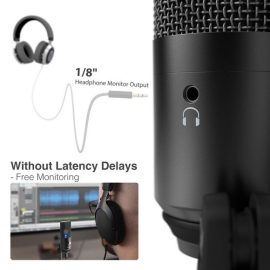 Fifine K670 USB Mic with A Live Monitoring Jack For Streaming Podcasting On Mac Windows Price in Pakistan ZahComputers 05